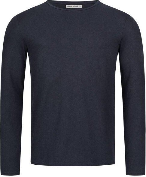 NATIVE SOULS Slub Longsleeve Basic Herren