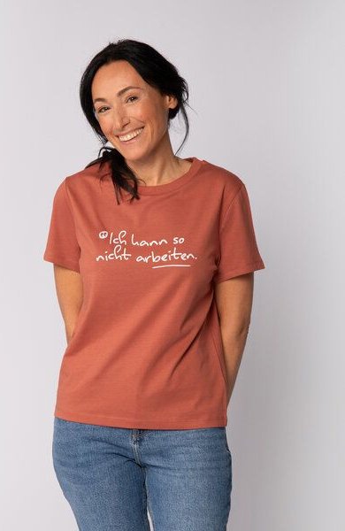 watapparel T-Shirt Frauen Ich kann so nicht arbeiten