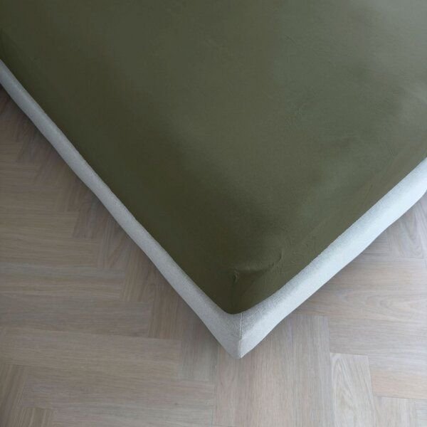 Kayori Topper Spannbetttuch Baumwollsatin