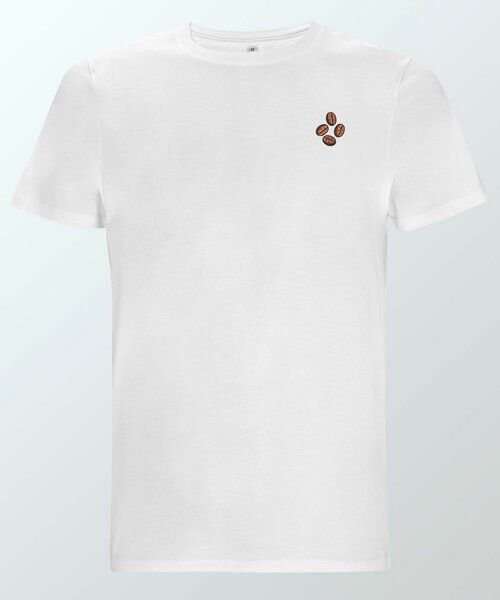 Coffee Fashion Coffee Beans | Besticktes Organic Bio Baumwoll T-Shirt