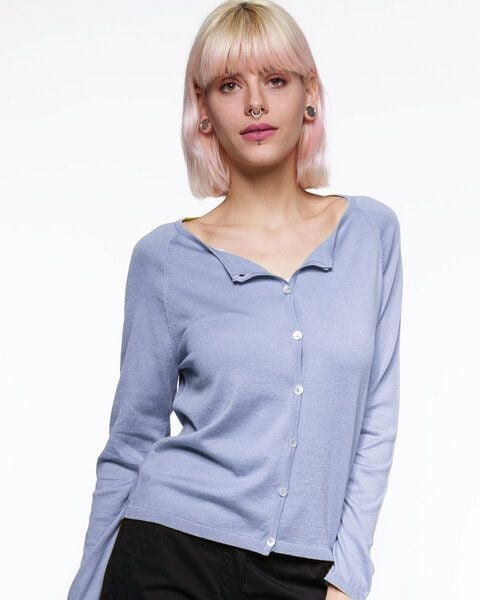 Alma & Lovis Leichter Feinstrick-Cardigan aus reiner Bio-Baumwolle | Cotton Cardigan