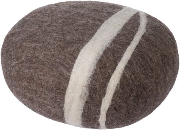myfelt Filz Kieselstein (Pouf), 100% Schurwolle