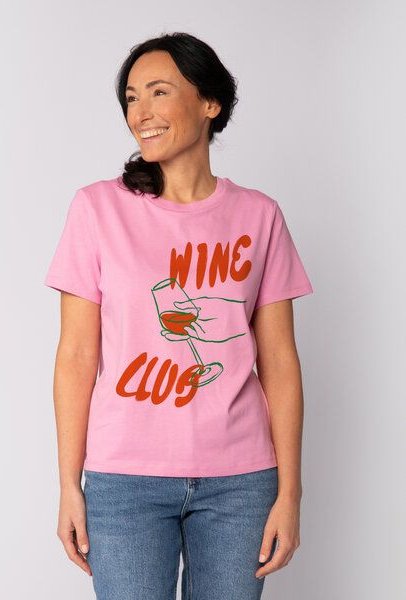 watapparel T-Shirt Frauen Wine Club