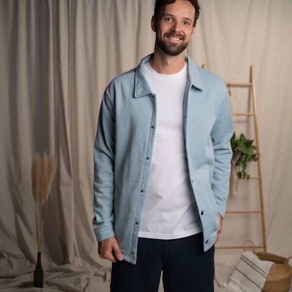 Vresh Clothing Ralv - Sweatjacke aus Biobaumwolle