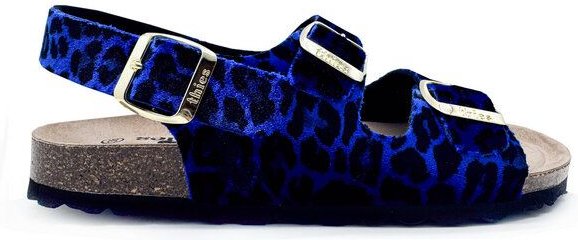 Vegane "thies ® Rec Backstrap Leo Sandale" aus rec. PES