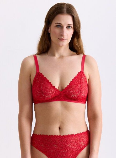 erlich textil Dreamy Lace Triangel BH mit Spitze aus recyceltem Polyamid, made in Europe