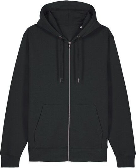 GARY MASH Zipjacke mit Kapuze, Unisex aus Biobaumwolle