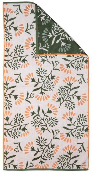 TRANQUILLO Badetuch aus Biobaumwolle, verschiedene Muster 70 x 140 cm (TEX117, TEX121, TEX125)