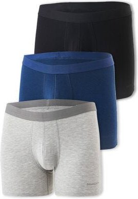 ORGANICATION BRUNNO | Boxer Brief aus Bio-Baumwolle und TENCEL Modal im 3er-Pack