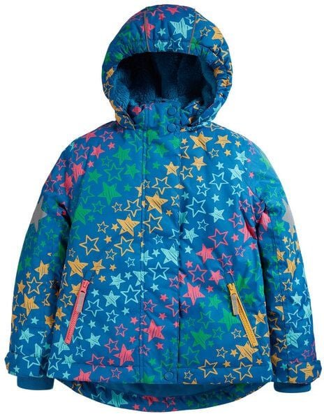 Frugi Warme Kinder Schnee- & Skijacke aus Post-Consumer-Polyester