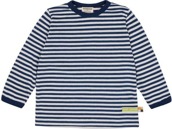 loud + proud Babys & Kinder Shirt Streifen, GOTS-zertifiziert