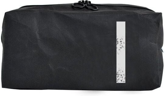 renna deluxe Kulturbeutel oder Kosmetiktasche mit Monogramm, vegan, SCHWARZ