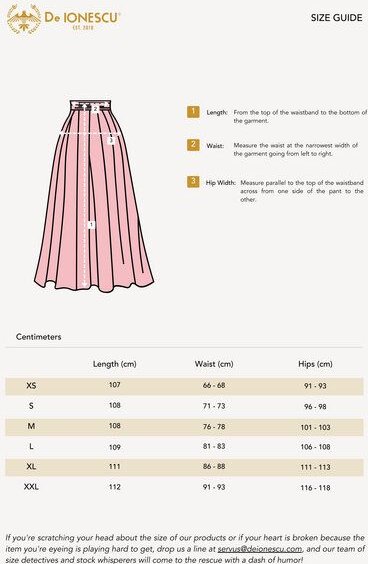 De IONESCU Damen Cordhose Palazzo – Bio & Fair produziert