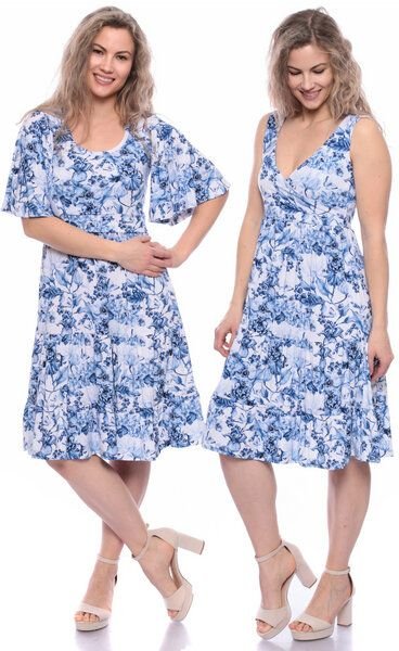 Milchshake KAYA & KAYO 2tlg. VARIO-SET Umstands-& Stillkleid (Clivia) aus TENCEL Jersey