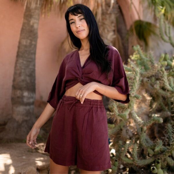 Thumbnail - NORDLICHT Shorts Tekla aus 100% Tencel