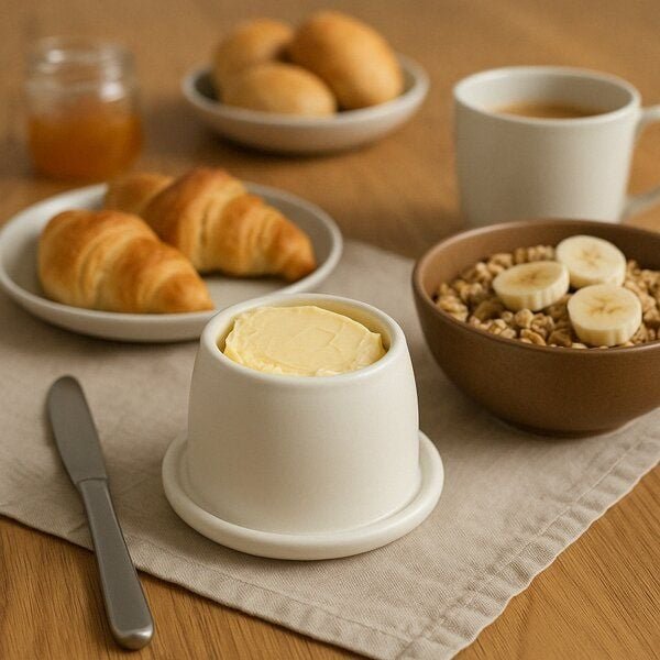 little bee fresh Französische Butterdose aus Keramik