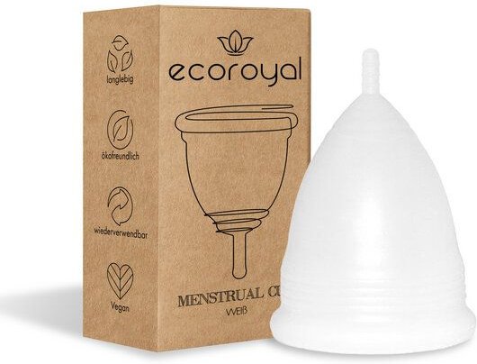 Ecoroyal Menstruationstasse in 2 Größen