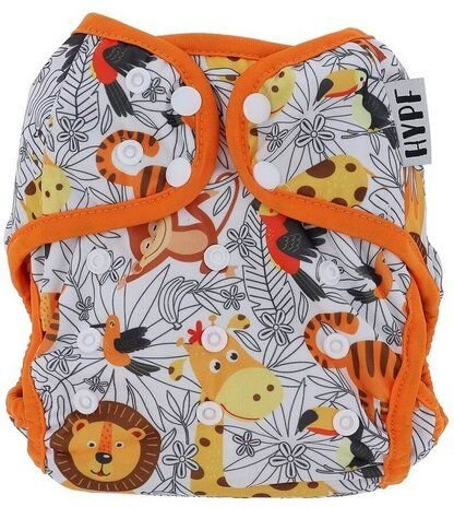 Hypf Stoffwindel Windelhose Überhose 4-16 kg Druckknöpfe ver. Motive