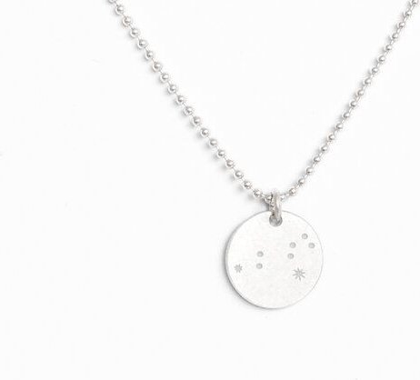 renna deluxe Sternzeichen Kette Silber