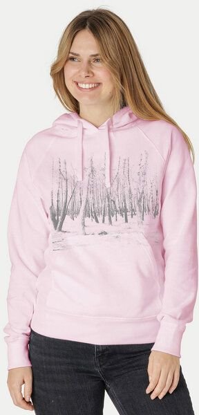 Peaces.bio - handbedruckte Biomode Damen Hoodie Woodland