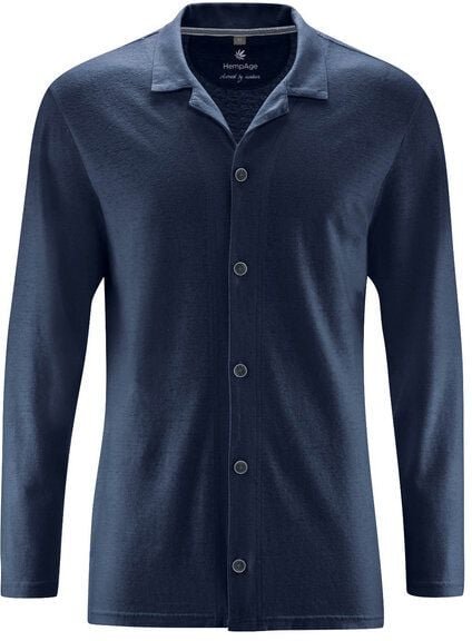 HempAge Weiches Pyjamahemd Hanf/Biobaumwolle