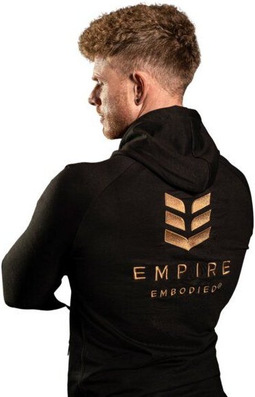 Empire Embodied Sportswear Herren Sport-Kapuzenjacke Jacke Hoodie Kapuzenpullover aus Bio-Baumwolle