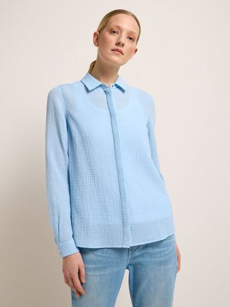 Thumbnail - LANIUS Hemdbluse mit Struktur aus Bio-Baumwolle