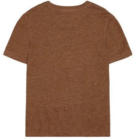 KnowledgeCotton Apparel Regular Leinen-T-Shirt aus Bio-Leinen - GOTS/Vegan