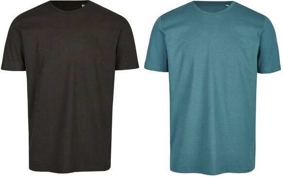 Brandless Basic Bio T-Shirt (Men Nr.3 ) Doublepack GOTS
