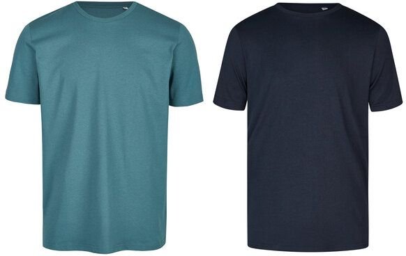 Brandless Basic Bio T-Shirt (Men Nr.3 ) Doublepack GOTS