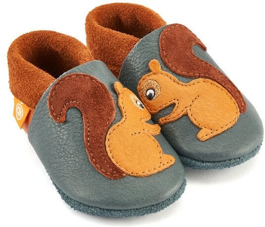 Orangenkinder® Krabbelschuhe "Eichhörnchen Knusper"