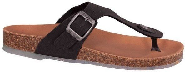 Thumbnail - Shoezuu Vegan Vegane Toe Post Zehentrenner Sandalen schwarz