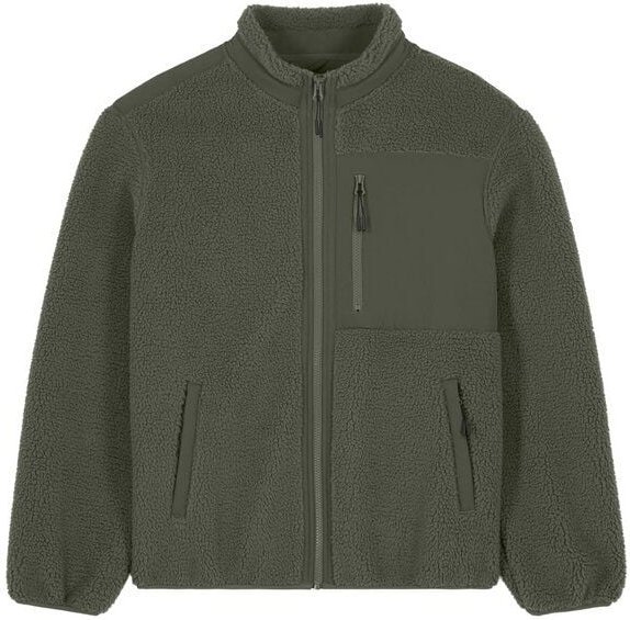 Kultgut ProEarth- New Recycling Generation - Kuschelige Sherpa Fleecejacke / With Love