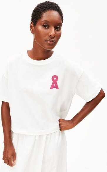 ARMEDANGELS ALBERTARAA - Damen T-Shirt aus recyceltem Baumwoll Mix