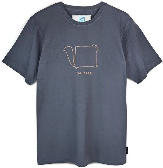 GARY MASH Shirt Squarrel aus Biobaumwolle