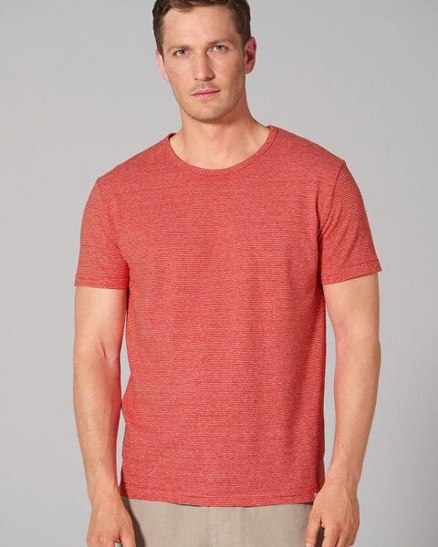 HempAge Herren Ringel-T-Shirt 55% Hanf, 45% Biobaumwolle