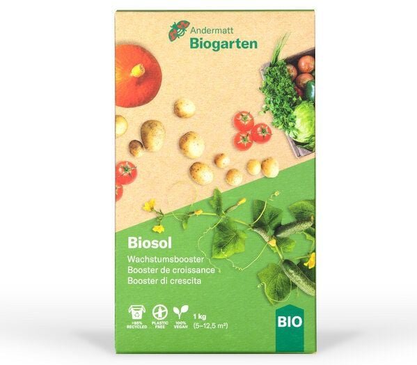 Andermatt Biogarten Biosol Veganer Wachstumsbooster