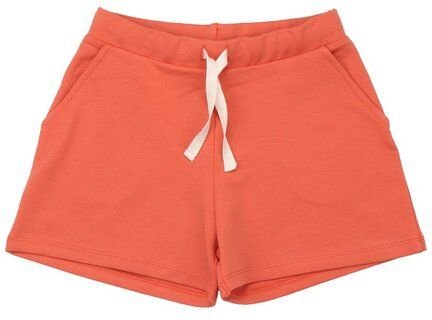 Kinder Shorts GOTS zertifiziert, orange, „Langoustine“, Kordelbund, weich – Walkiddy