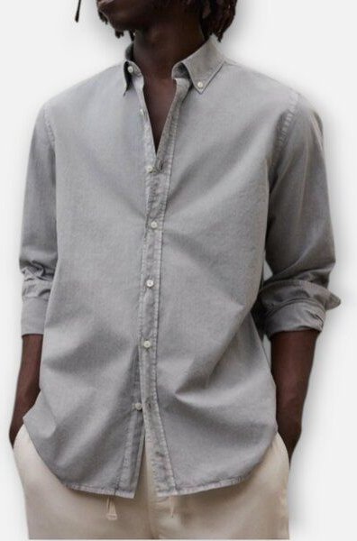 ECOALF Popeline-Hemd aus regenerativer Baumwolle