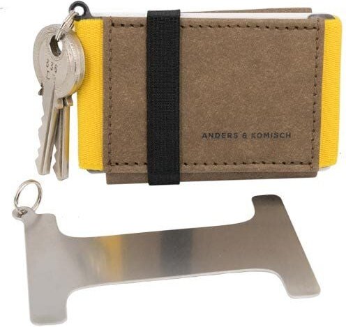 ANDERS & KOMISCH Kleines Portemonnaie mit Schlüsselanhänger für 1-3 Schlüssel