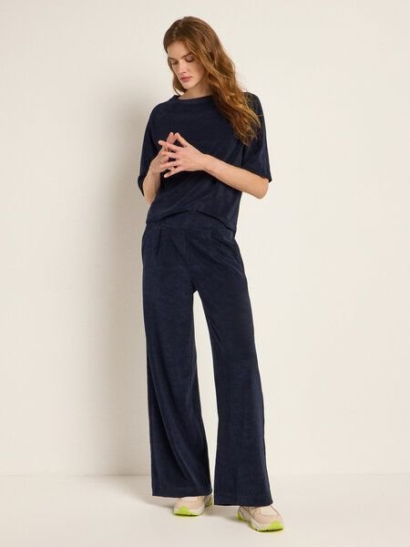 LANIUS Hose mit weitem Bein (GOTS)