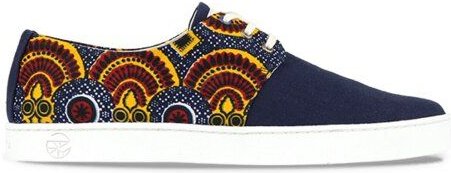 PANAFRICA Bunte Sneaker - Tombouctou - Blau - Unisex