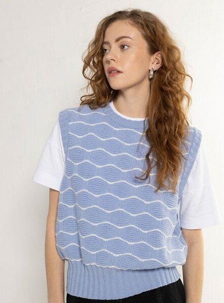 WOOLISH Damen Weste - Nami Merino Vest