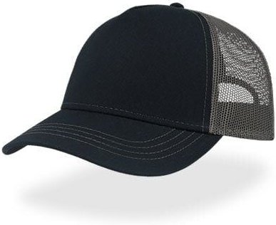 Atlantis Headwear Freizeit-Truckercap aus recyceltem Polyester-Segeltuch
