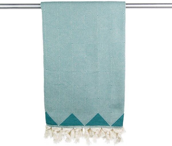 Yolunda Hamamtuch, Strandtuch "Kestane" Bio-Baumwolle in 12 Farben