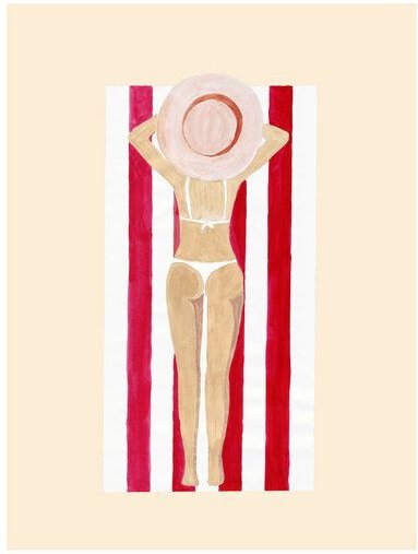 Photocircle Poster / Leinwandbild - Mantika Main Beach