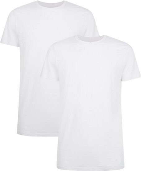 Bamboo Basics Rundhals T-Shirt RUBEN aus Bambusviskose / Biobaumwolle (2er Pack)
