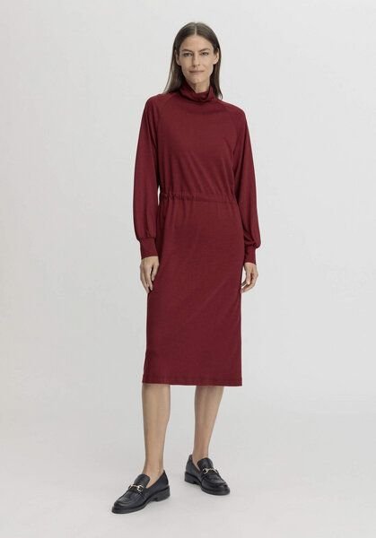 hessnatur Jersey Kleid Midi Relaxed aus TENCEL Lyocell mit Bio-Baumwolle