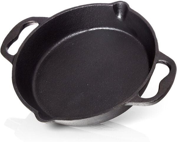 BBQ Nerd Gusseisenpfanne zum Grillen, Rösten, Anbraten