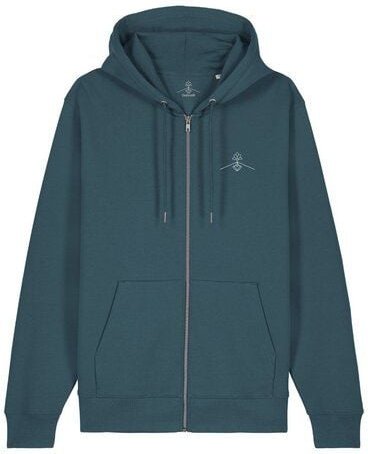 Greener Aralia Sweatshirt aus Bio-Baumwolle mit Reißverschluss